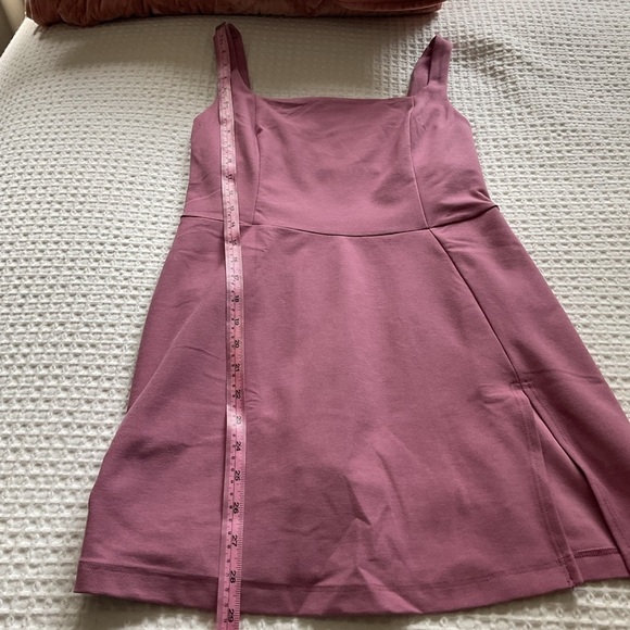 Beyond Yoga Spacedye Court Appeal Mini Dress Pink/Purple Orchid Heather XS - Picture 9 of 14